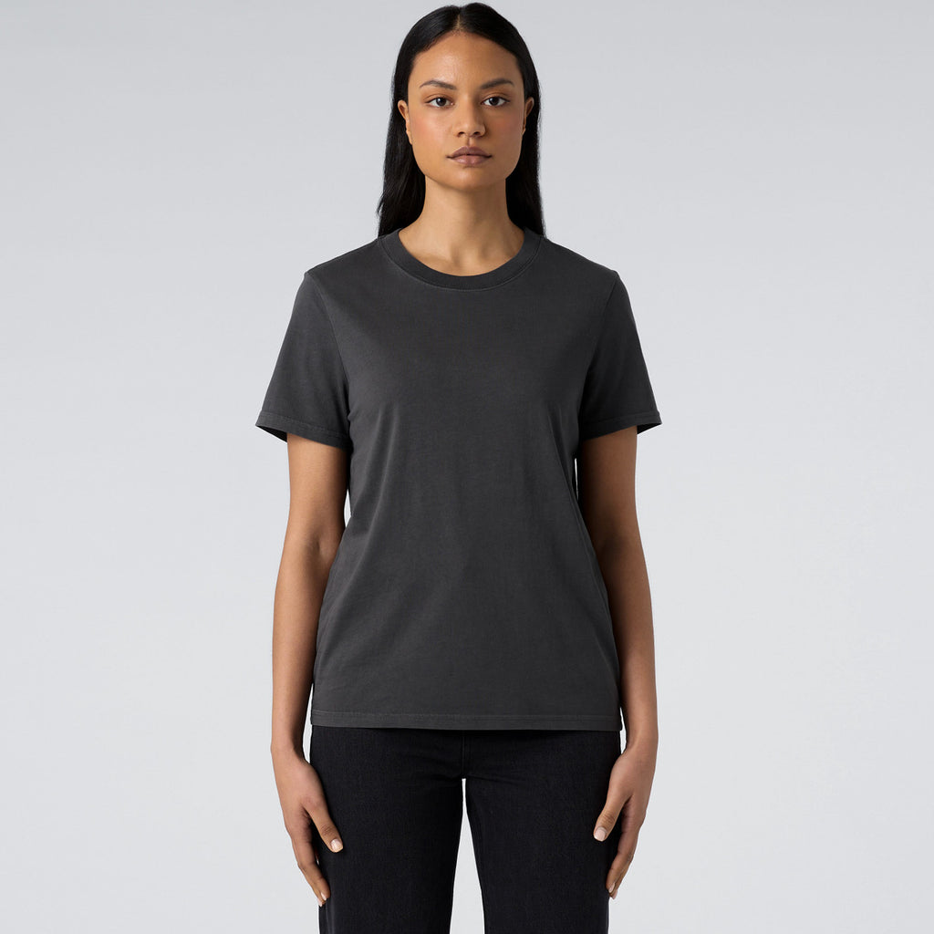 Wo's Maple Faded Tee4065 - FADED DUST