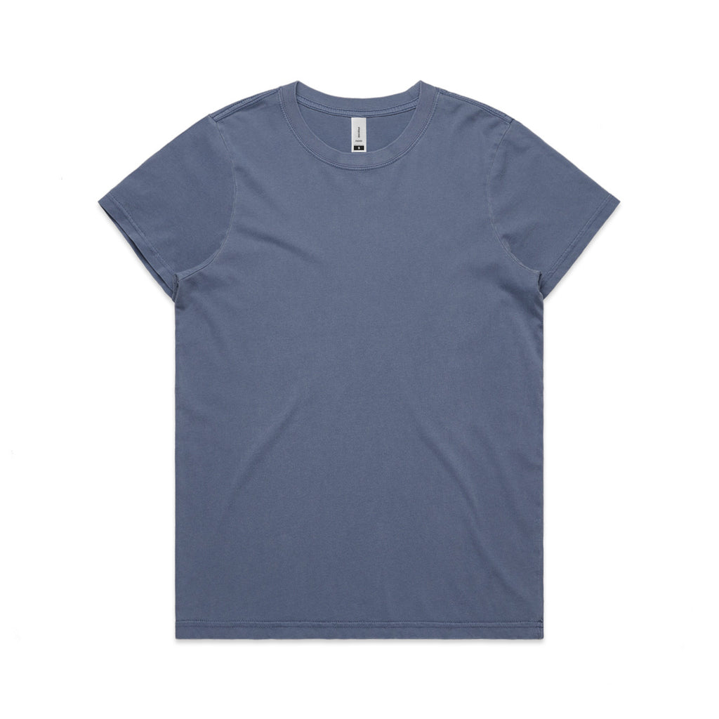 Wo's Maple Faded Tee4065S - FADED BLUE