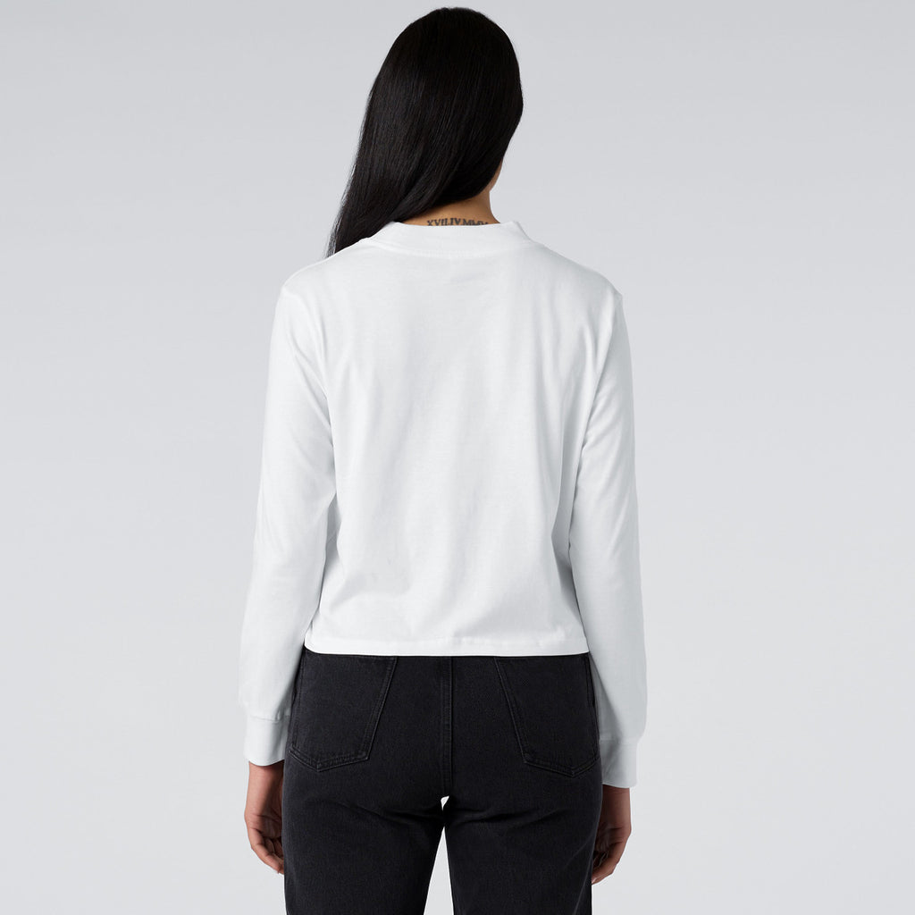 Wo's Mock L/S Tee4070