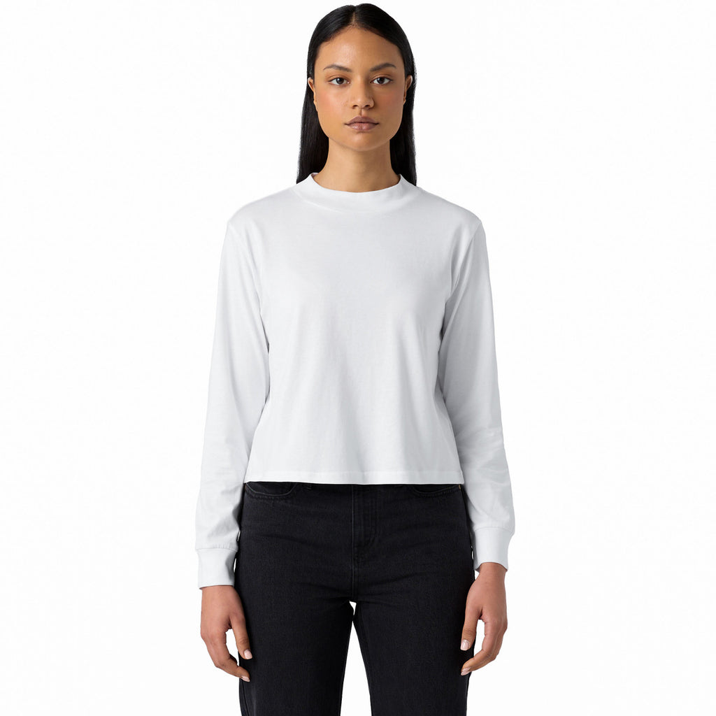 Wo's Mock L/S Tee4070