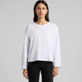 Wo's Martina L/S Tee4071 - WHITE