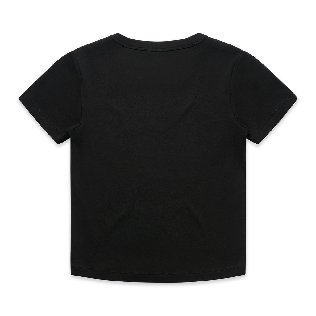 Wo's Organic Rib Baby Tee4074