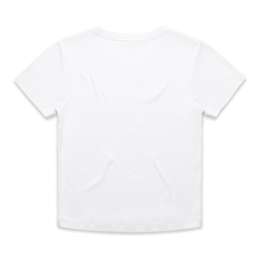 Wo's Organic Rib Baby Tee4074