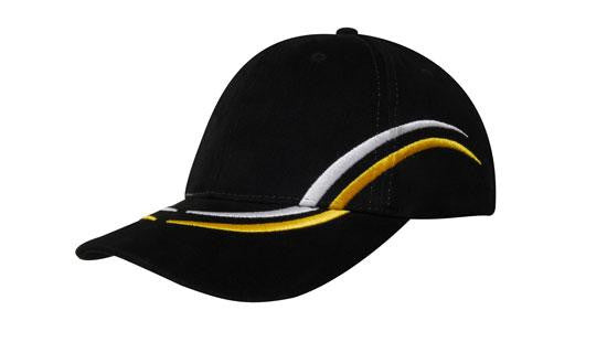 Brushed Heavy Cotton with Curved Embroidery on Crown and Peak - view 4