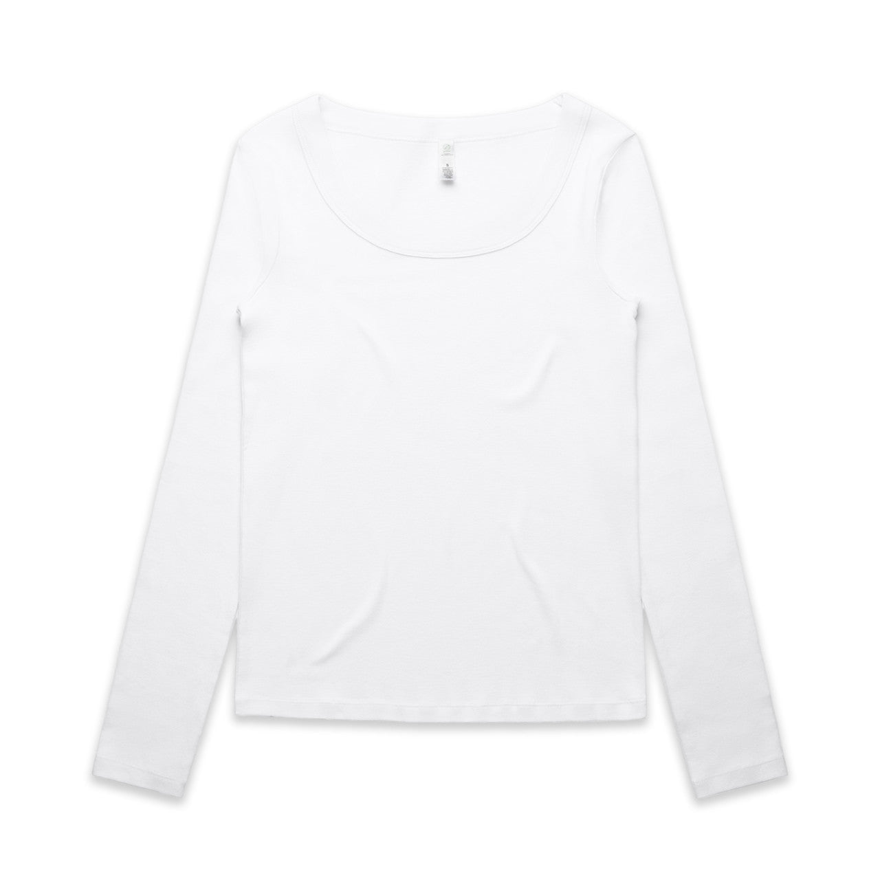 Wo's Organic Baby Rib L/S Tee4075