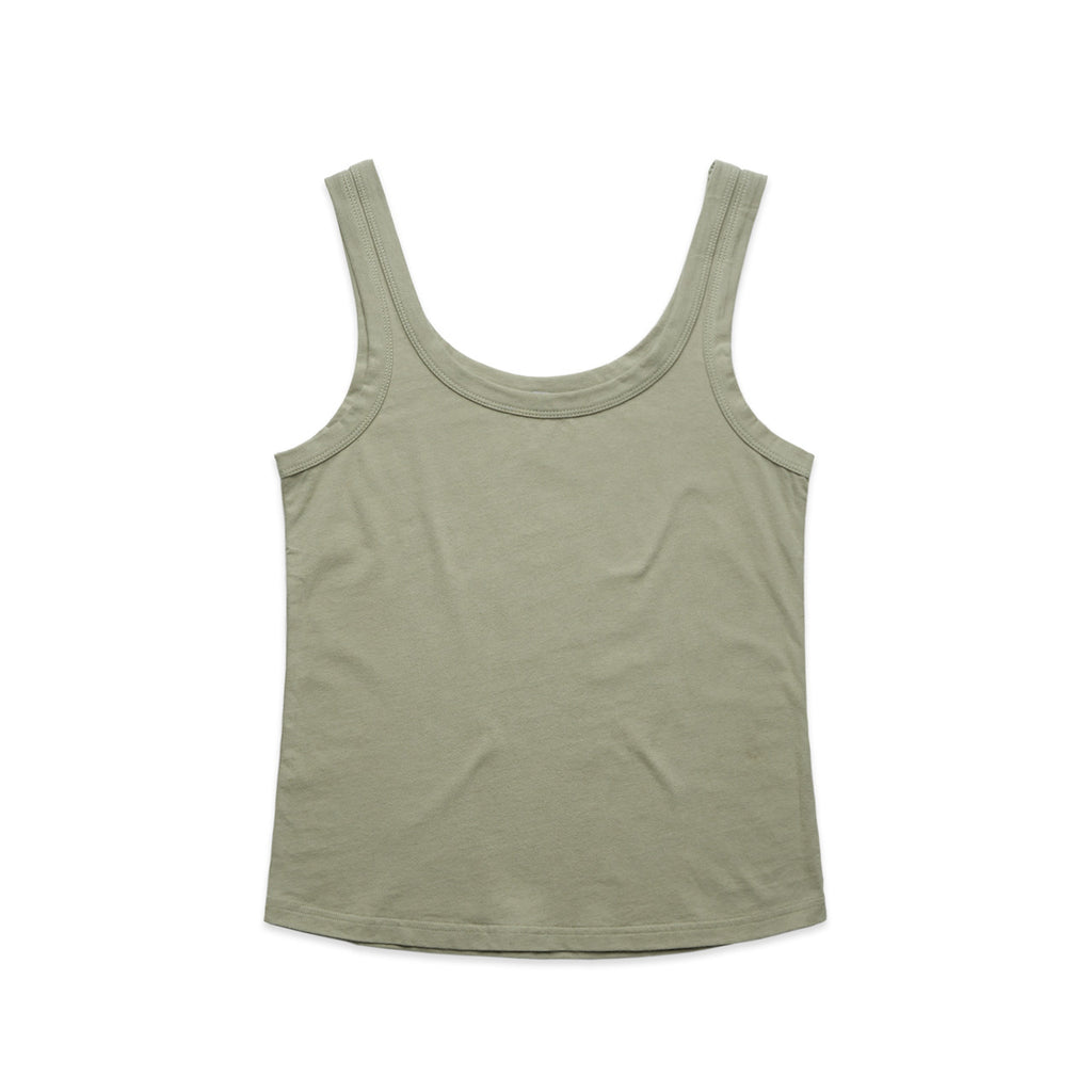 Wo's Soft Singlet4076S - WHITE