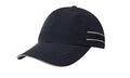 Microfibre Sports Cap with Piping and Sandwich - view 3