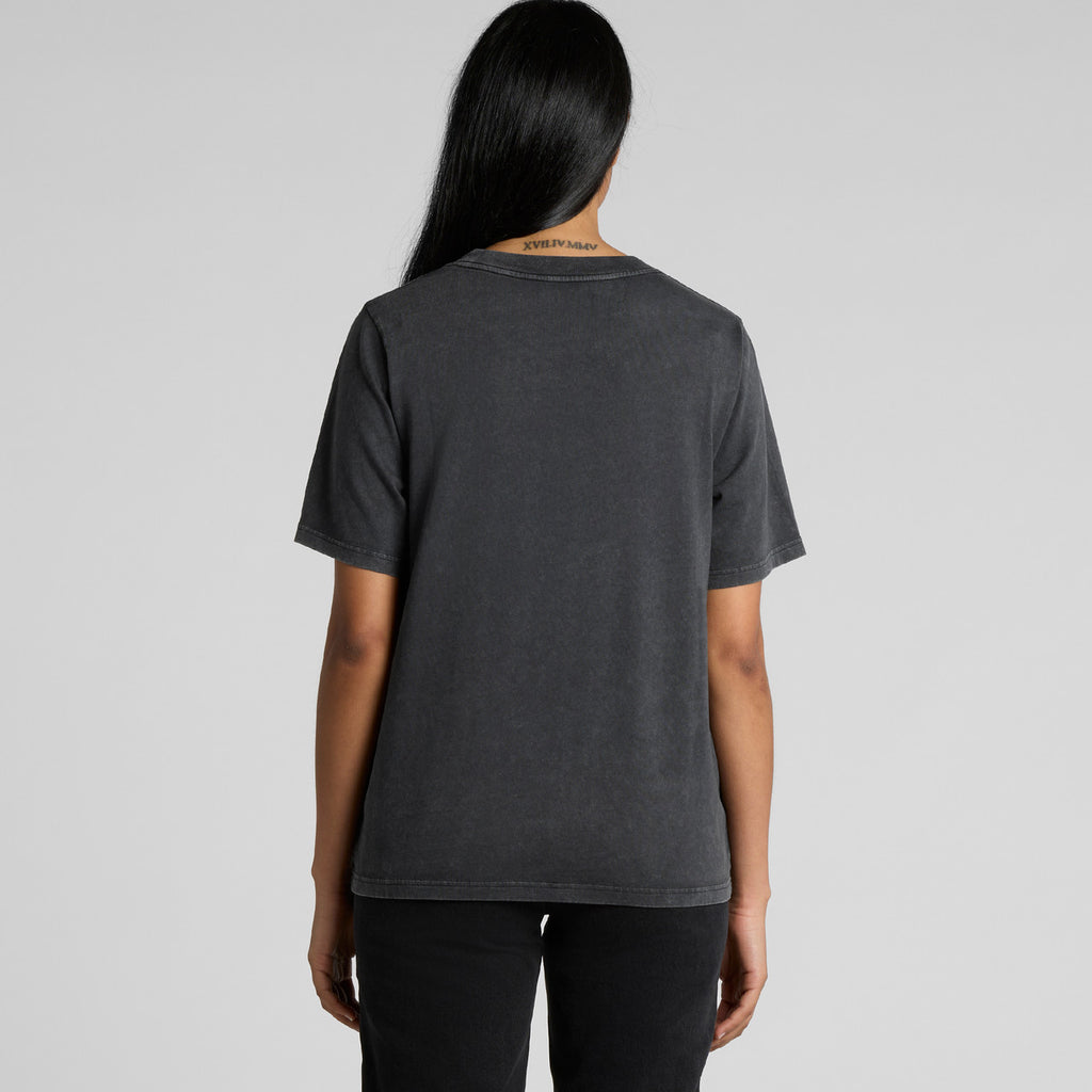 Wo's Stone Wash Heavy Tee4085