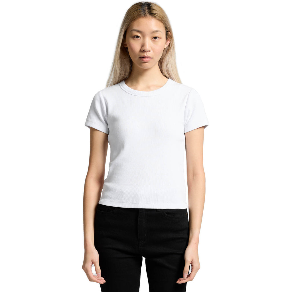 Wo's Organic Rib Tee4092G