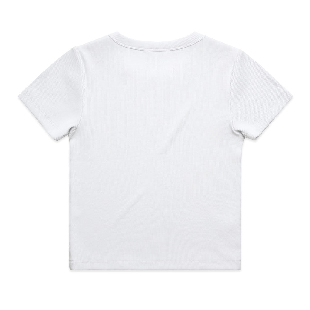 Wo's Organic Rib Tee4092G