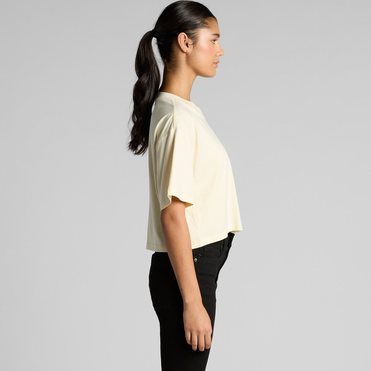 Wo's Martina Crop Tee4093