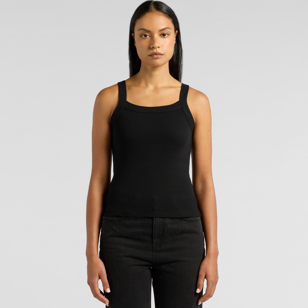 Wo's Organic Collegiate Tank4097 - WHITE