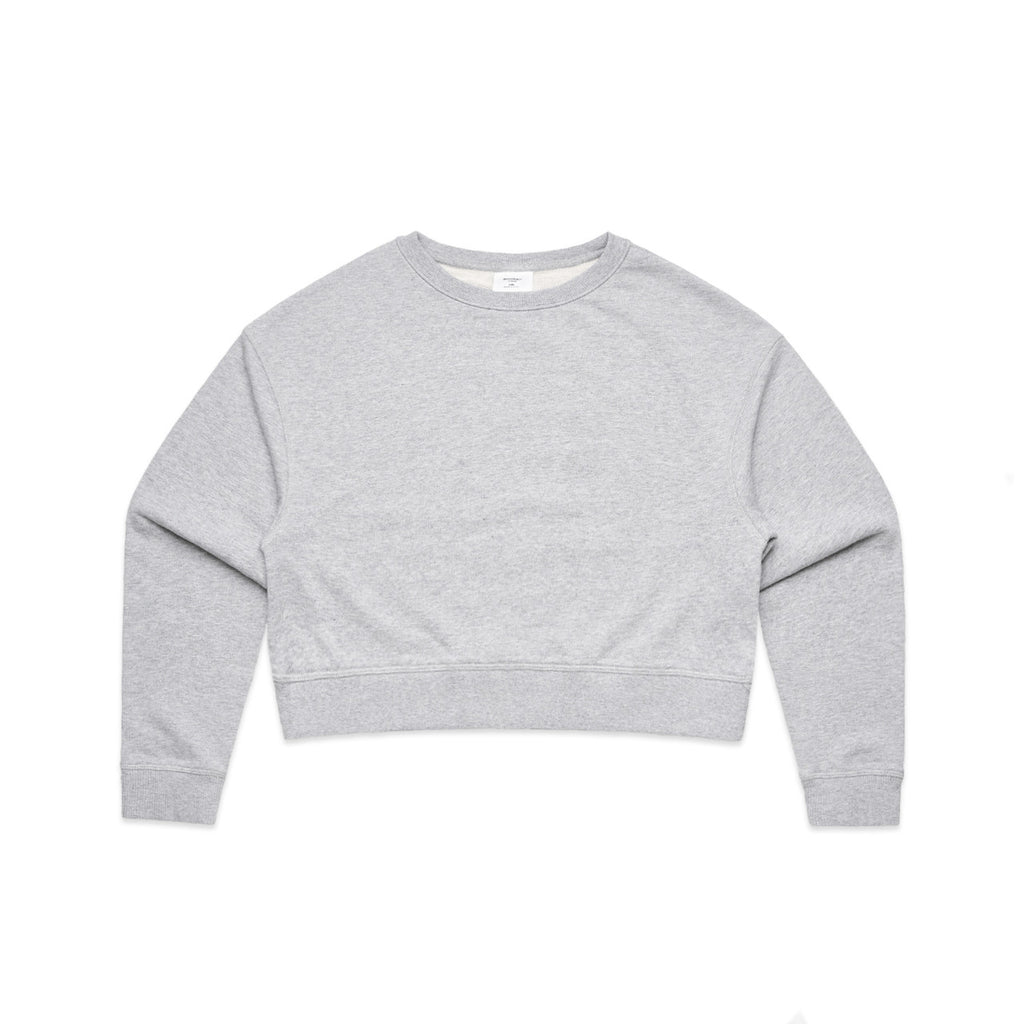 Wo's Crop Crew4123S - BLACK
