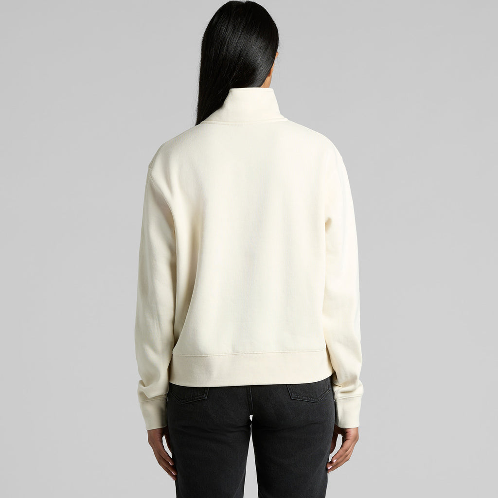 Wo's Stencil Half Zip Crew4125