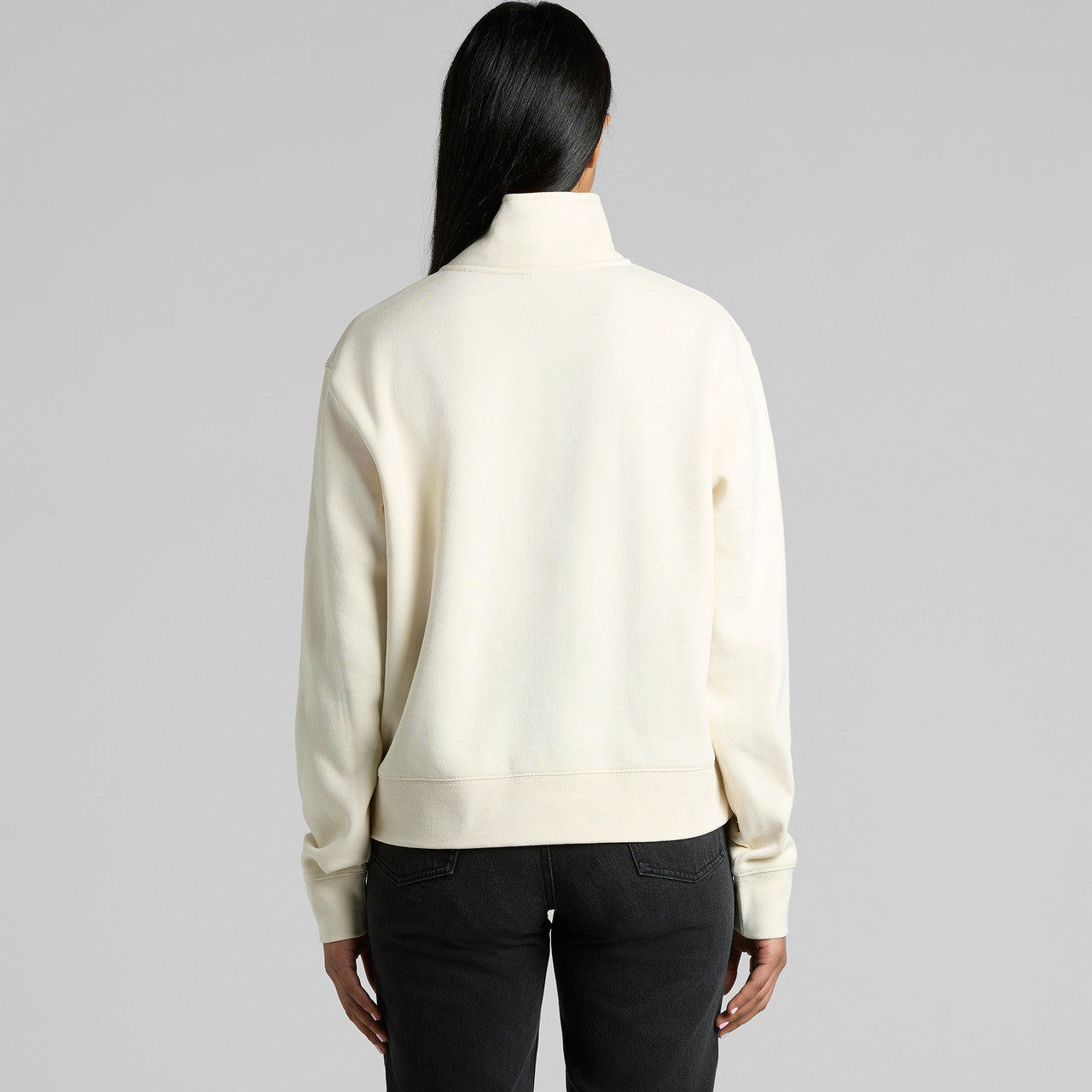 Wo's Stencil Half Zip Crew4125