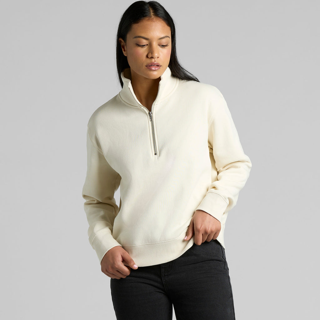 Wo's Stencil Half Zip Crew4125