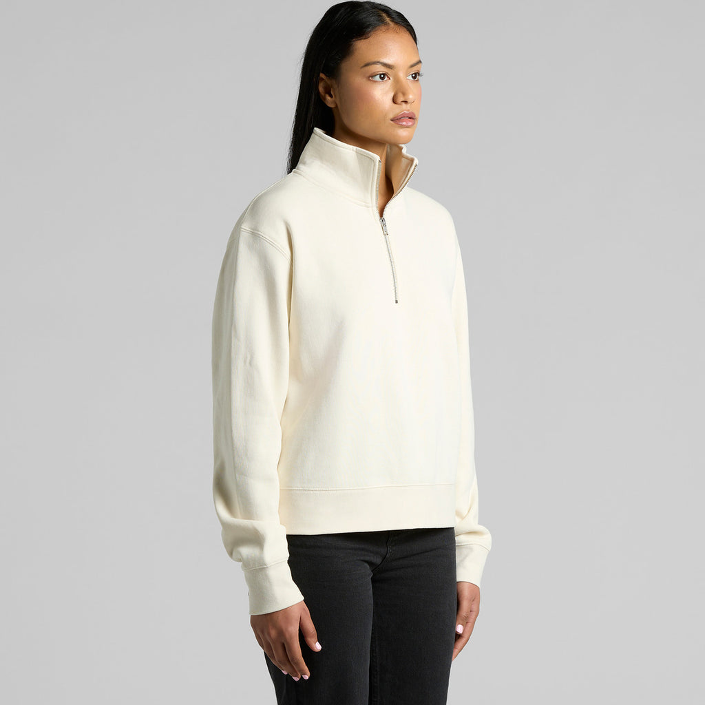 Wo's Stencil Half Zip Crew4125
