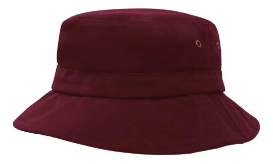 Brushed Sports Twill Childs Bucket Hat - view 7