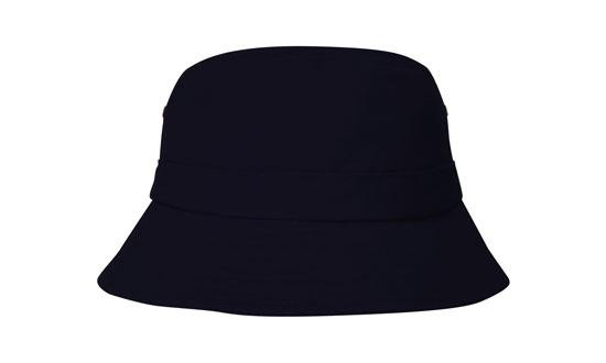 Brushed Sports Twill Youth Bucket Hat - view 8