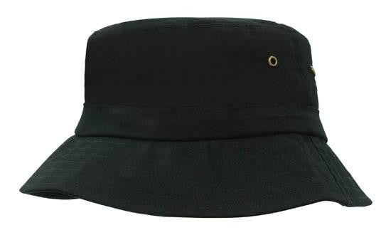Brushed Sports Twill Youth Bucket Hat - view 2
