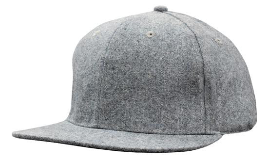 Grey Marle Flannel with Snap Back Pro Styling - view 3