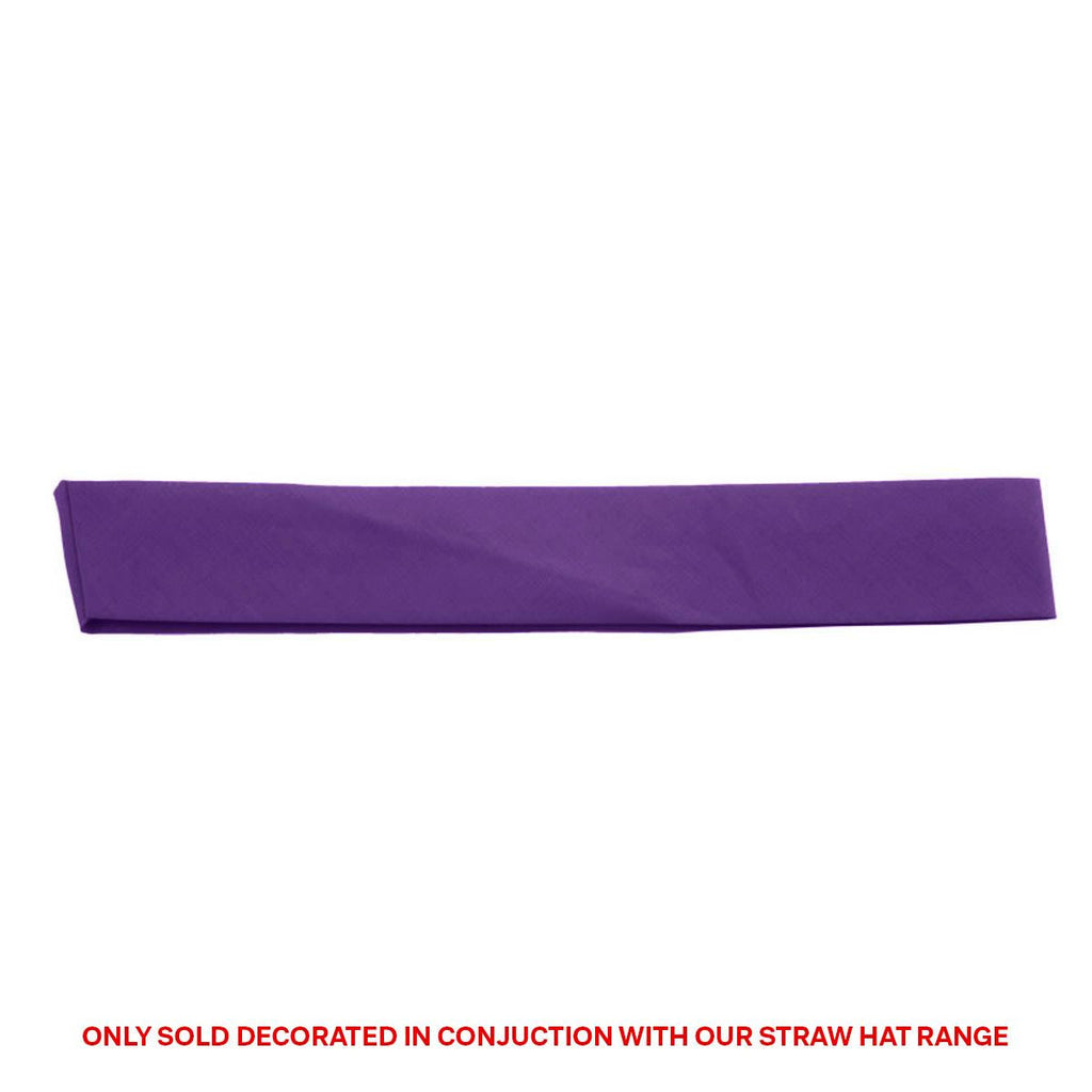 Cotton Hatband - Royal