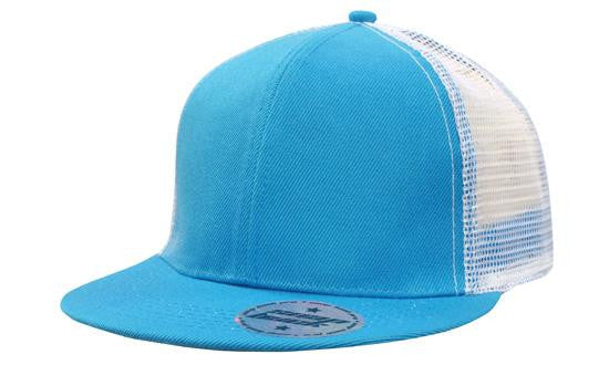 Premium American Twill with Mesh Back & Snap Back Pro Styling || 4138 - view 2