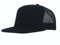 Premium American Twill A Frame Cap with Mesh Back || 4154 - view 2
