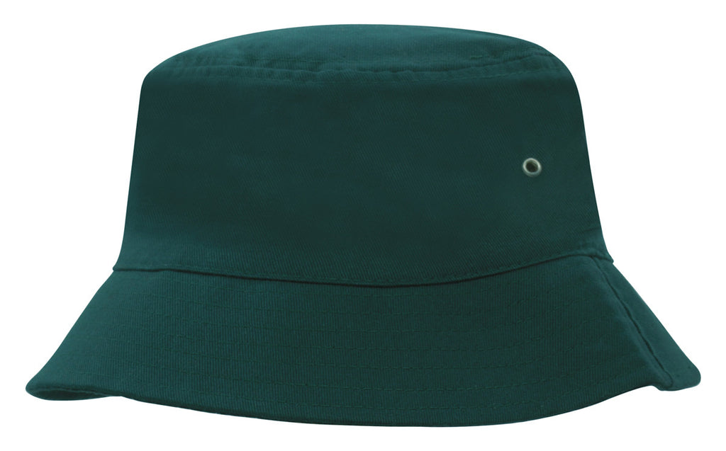Childs Brushed Sports Twill Bucket Hat - view 3