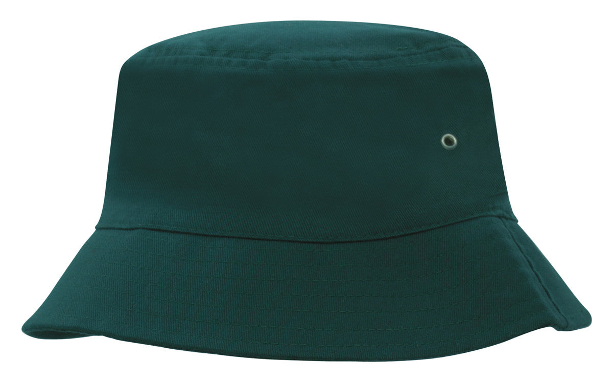Childs Brushed Sports Twill Bucket Hat - view 3