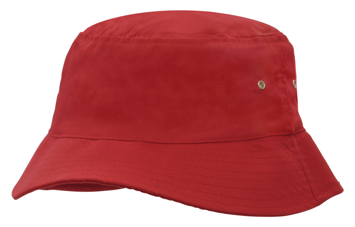 Childs Brushed Sports Twill Bucket Hat - view 4