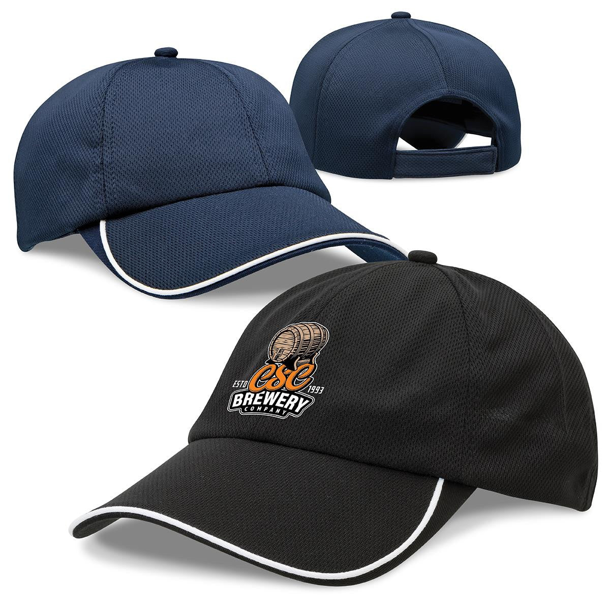 Cool Dry Cap - Black / Black