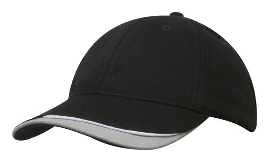 Brushed Heavy Cotton with Indented Peak - view 6