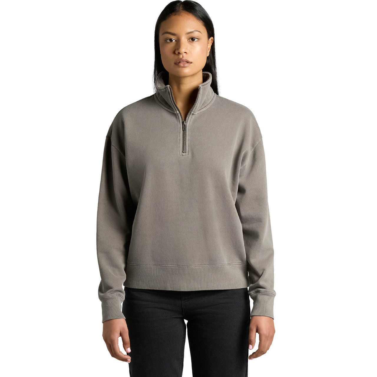 Wo's Relax Faded Half Zip4167