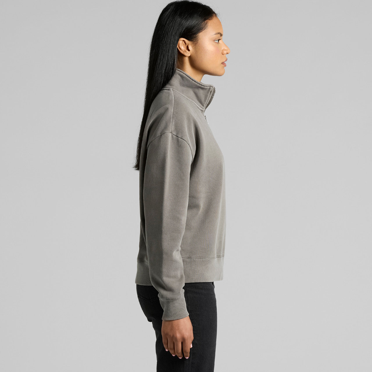 Wo's Relax Faded Half Zip4167