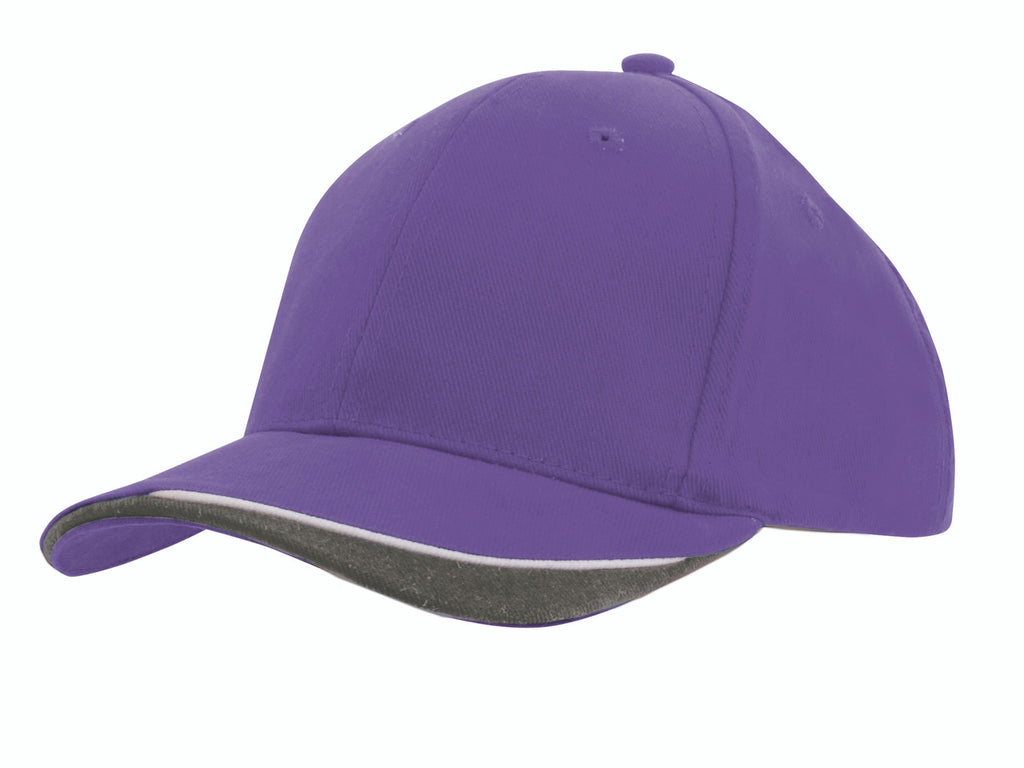 Brushed Heavy Cotton with Indented Peak - view 18