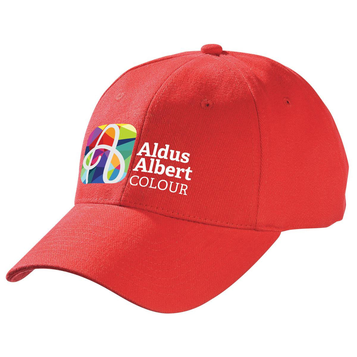 Heavy Brushed Cotton Cap - Maroon