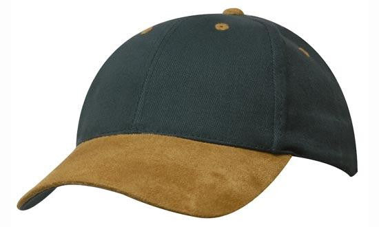 Brushed Heavy Cotton with Suede Peak - view 4