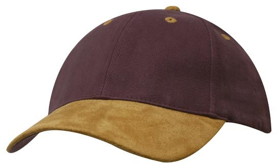 Brushed Heavy Cotton with Suede Peak - view 5