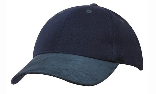 Brushed Heavy Cotton with Suede Peak - view 6