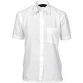 Ladies Polyester Cotton
Poplin Shirt - Short Sleeve - White