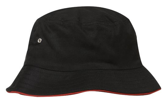 Brushed Sports Twill Bucket Hat - view 3