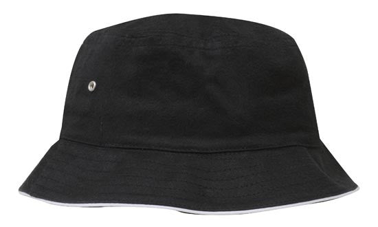 Brushed Sports Twill Bucket Hat - view 4
