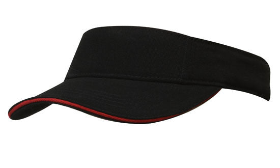 Brushed Heavy Cotton Visor - view 3
