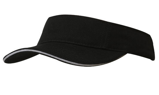 Brushed Heavy Cotton Visor - view 4