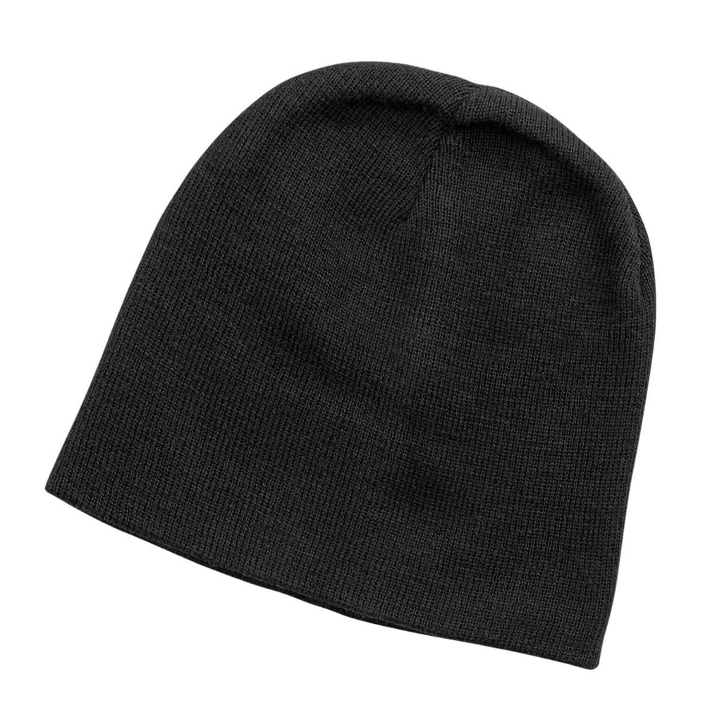 Skull Beanie - Black / Red