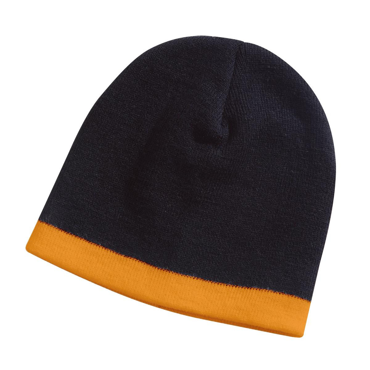 Skull Beanie - Navy / Navy
