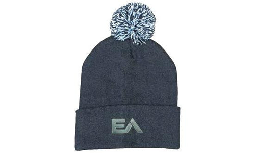 Acrylic Beanie with Pom Pom