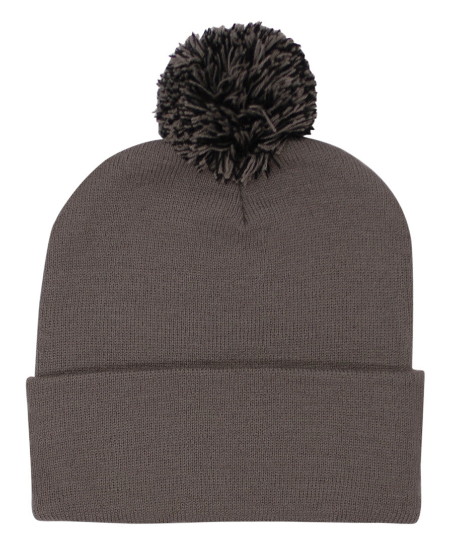 Acrylic Beanie with Pom Pom - view 3