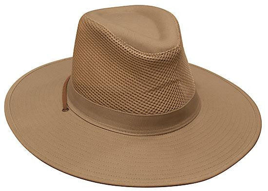 Collapsible Cotton Twill & Soft Mesh Hat - view 4